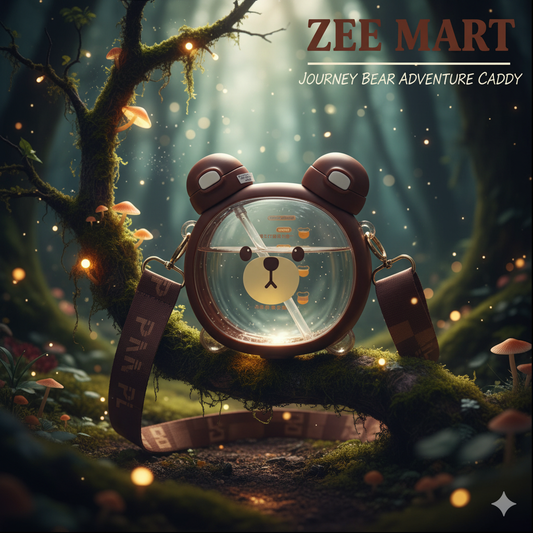 Cute Bear Hydration Bottle – Leakproof & Portable Water Companion