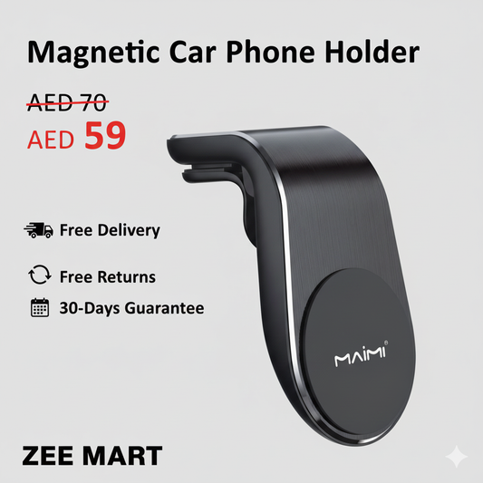 Magnetic Car Phone Holder Mobile Mount Cell Stand