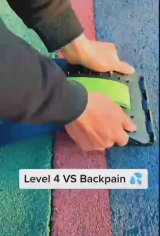 Adjustable Lumbar Support Back Stretcher for Home & Office Use